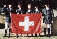 Swiss team, Saumur, 1998